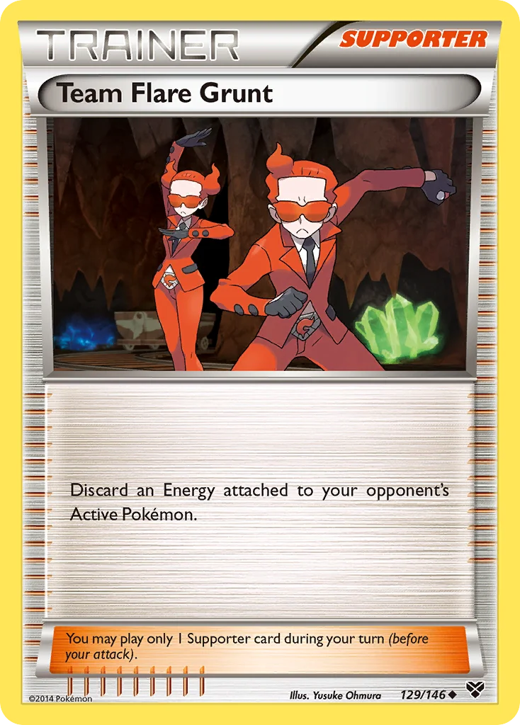 Team Flare Grunt · XY