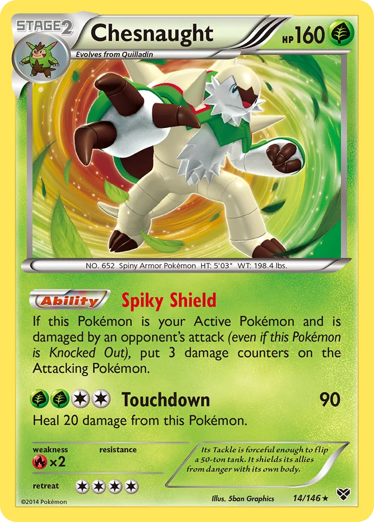 Chesnaught · XY