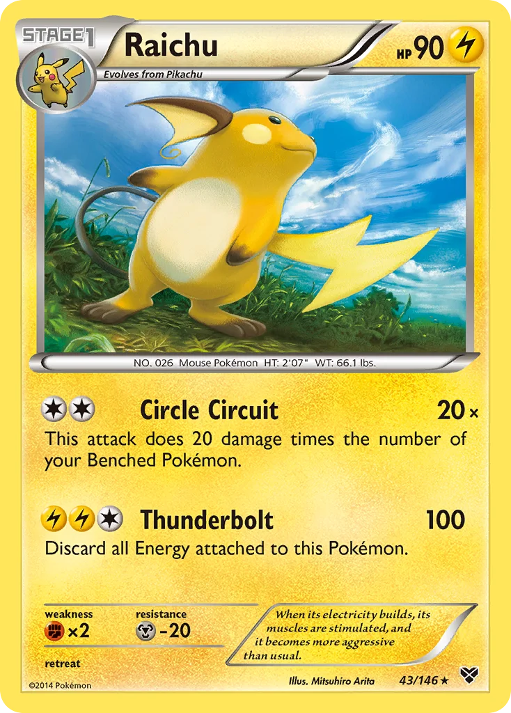 Raichu · XY