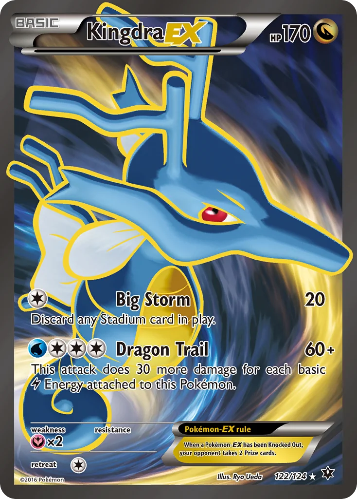 Kingdra-EX · Fates Collide