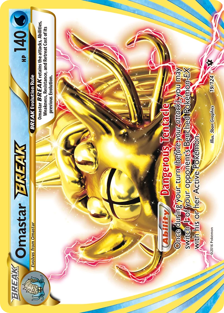 Omastar BREAK · Fates Collide