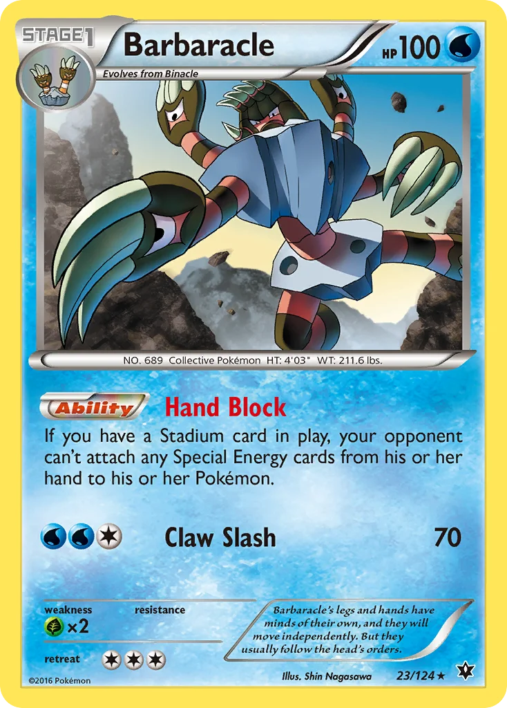 Barbaracle · Fates Collide