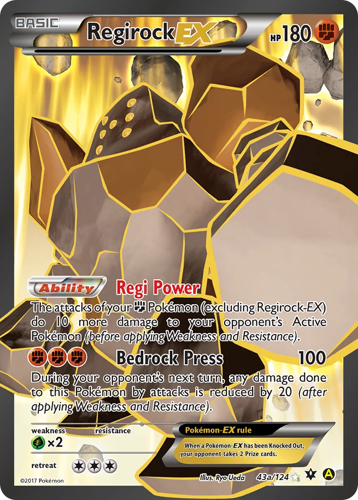 Regirock-EX · Fates Collide