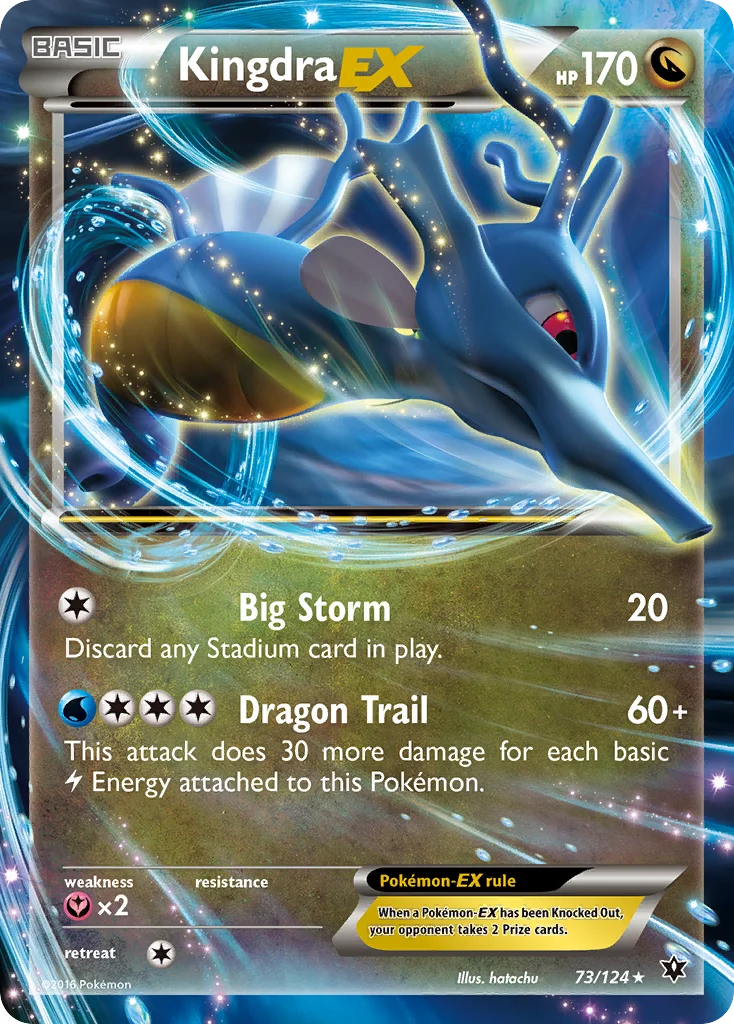 Kingdra-EX · Fates Collide