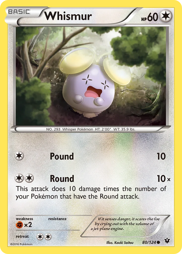 Whismur · Fates Collide