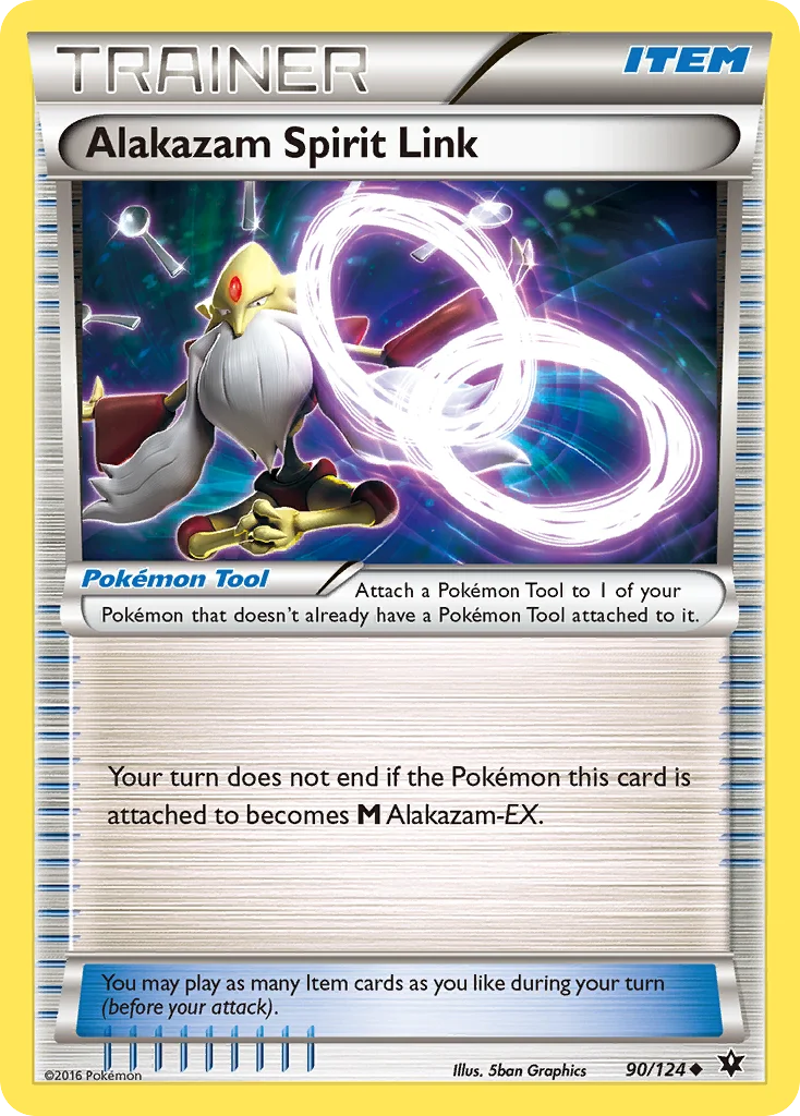 Alakazam Spirit Link · Fates Collide