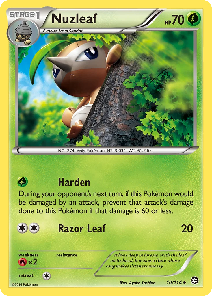 Nuzleaf · Steam Siege