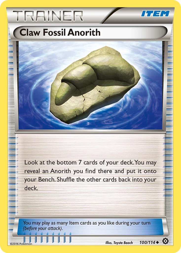Claw Fossil Anorith · Steam Siege