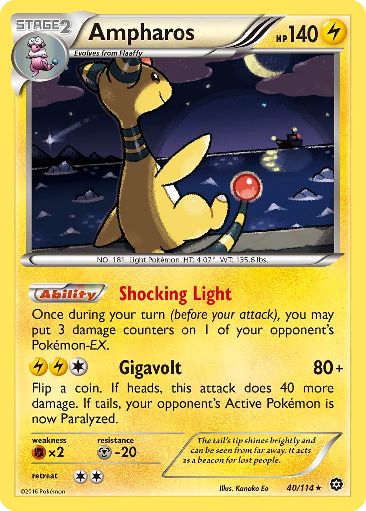Ampharos · Steam Siege