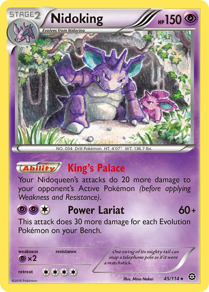 Nidoking · Steam Siege