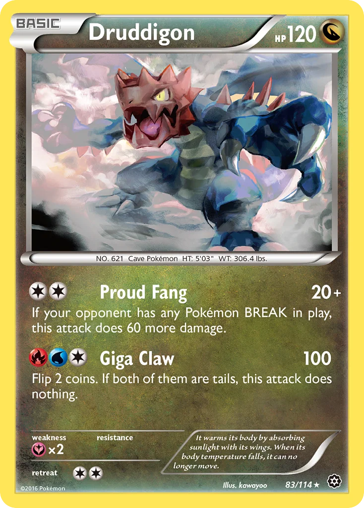 Druddigon · Steam Siege