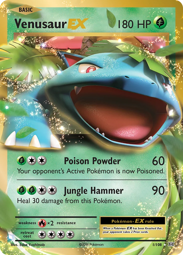 Venusaur-EX · Evolutions