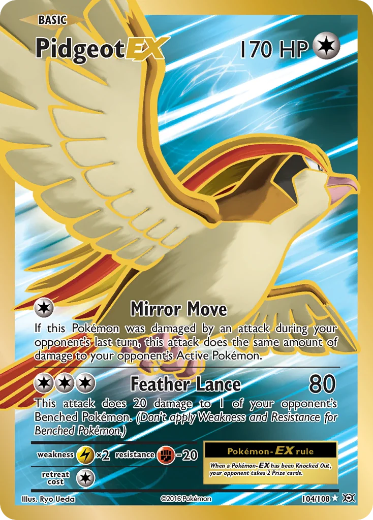 Pidgeot-EX · Evolutions