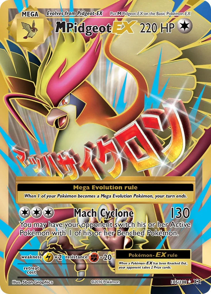 M Pidgeot-EX · Evolutions