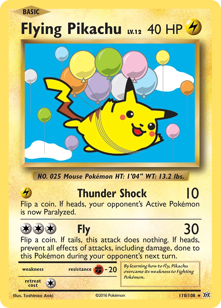 Flying Pikachu · Evolutions