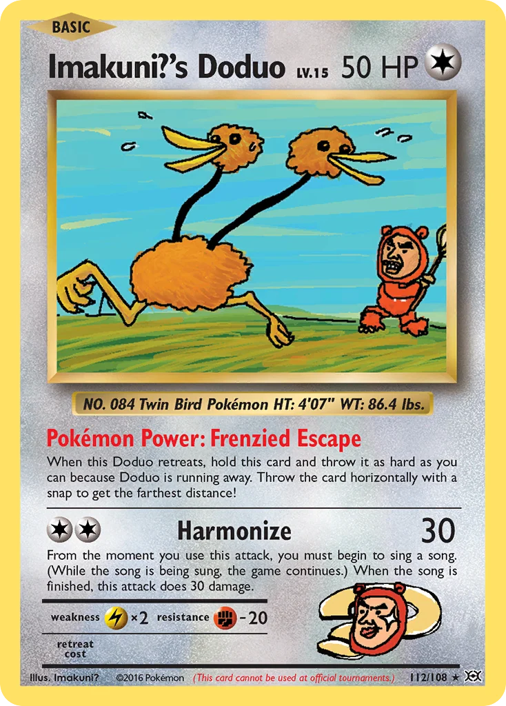 Imakuni?'s Doduo · Evolutions
