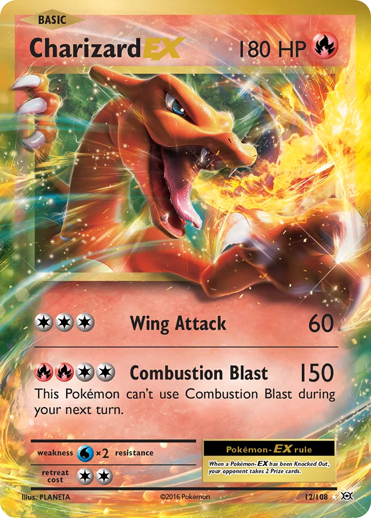 Charizard-EX · Evolutions