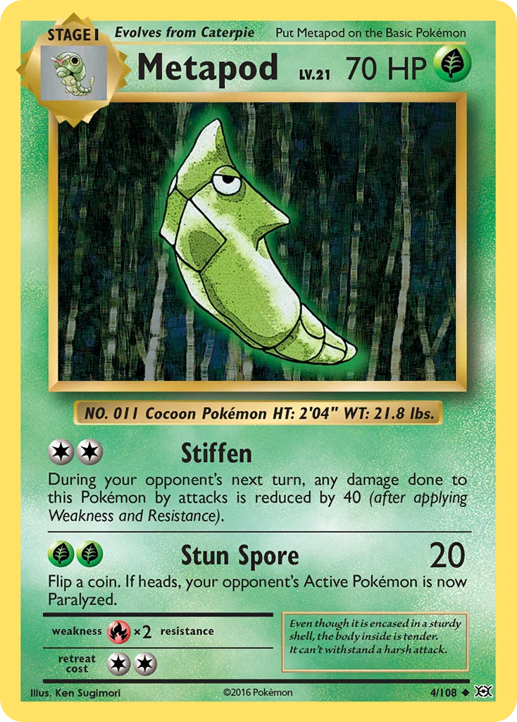 Metapod · Evolutions