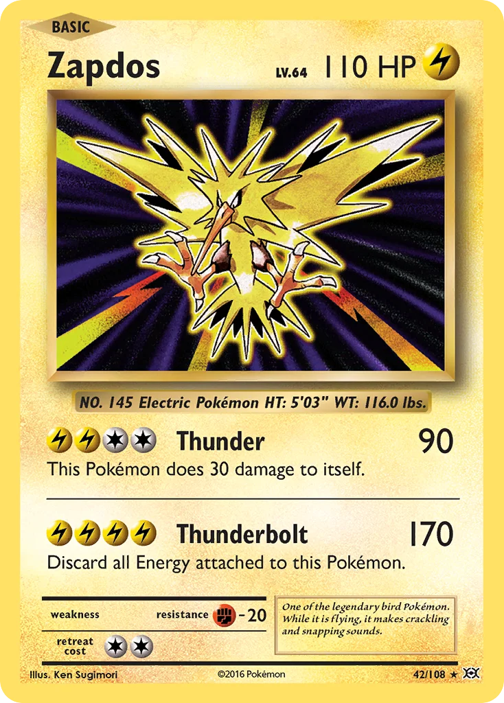Zapdos · Evolutions
