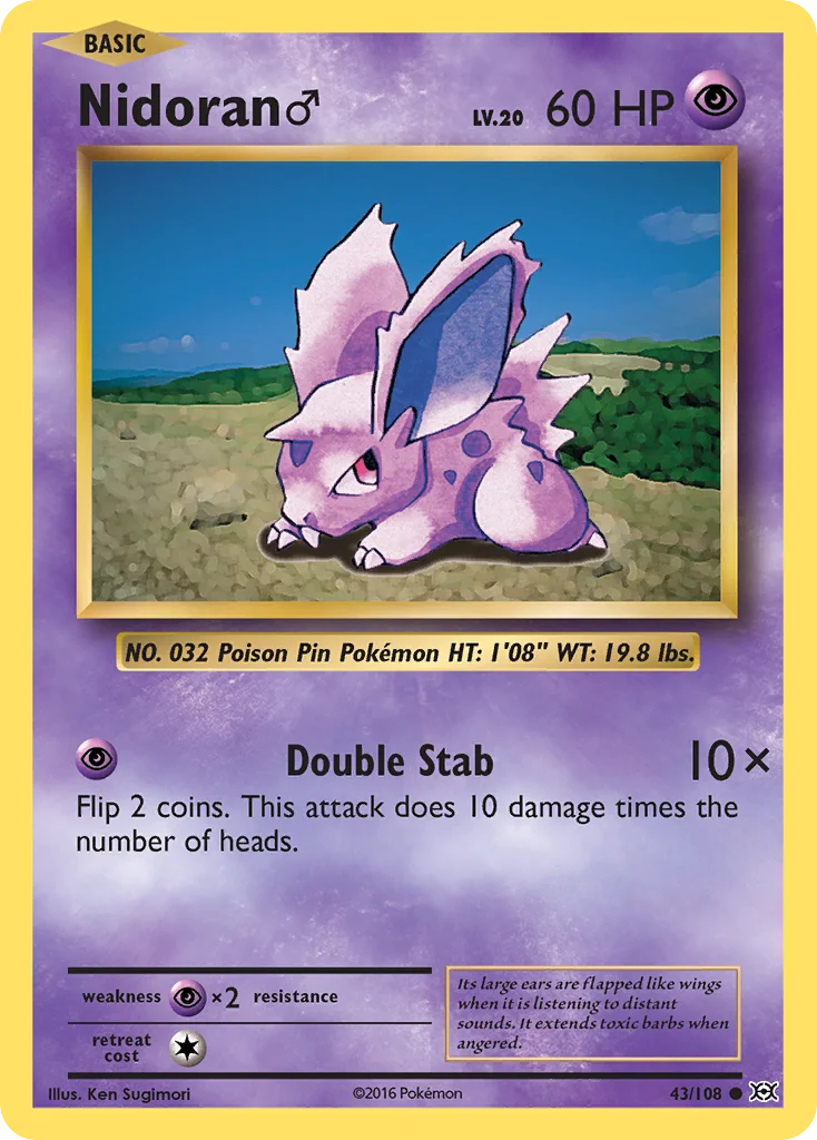 Nidoran ♂ · Evolutions