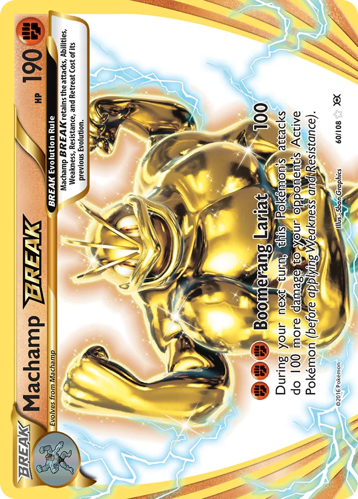 Machamp BREAK · Evolutions