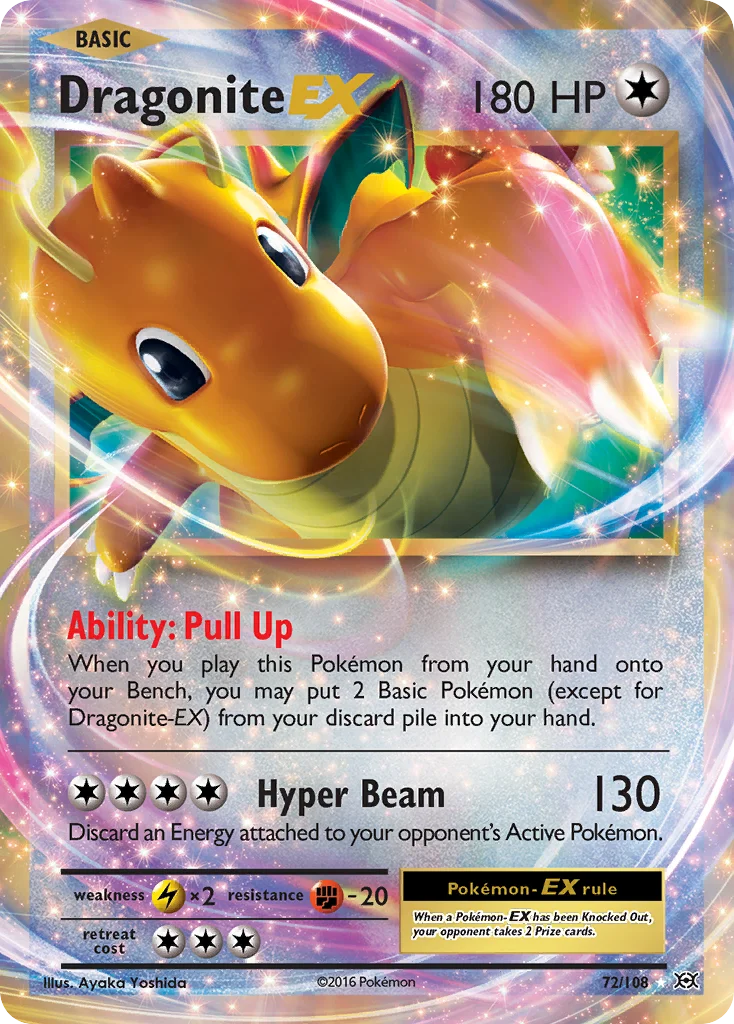 Dragonite-EX · Evolutions