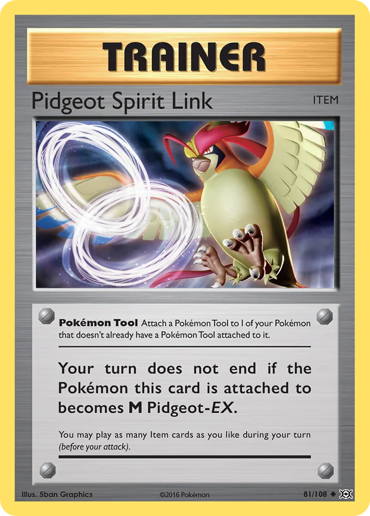 Pidgeot Spirit Link · Evolutions