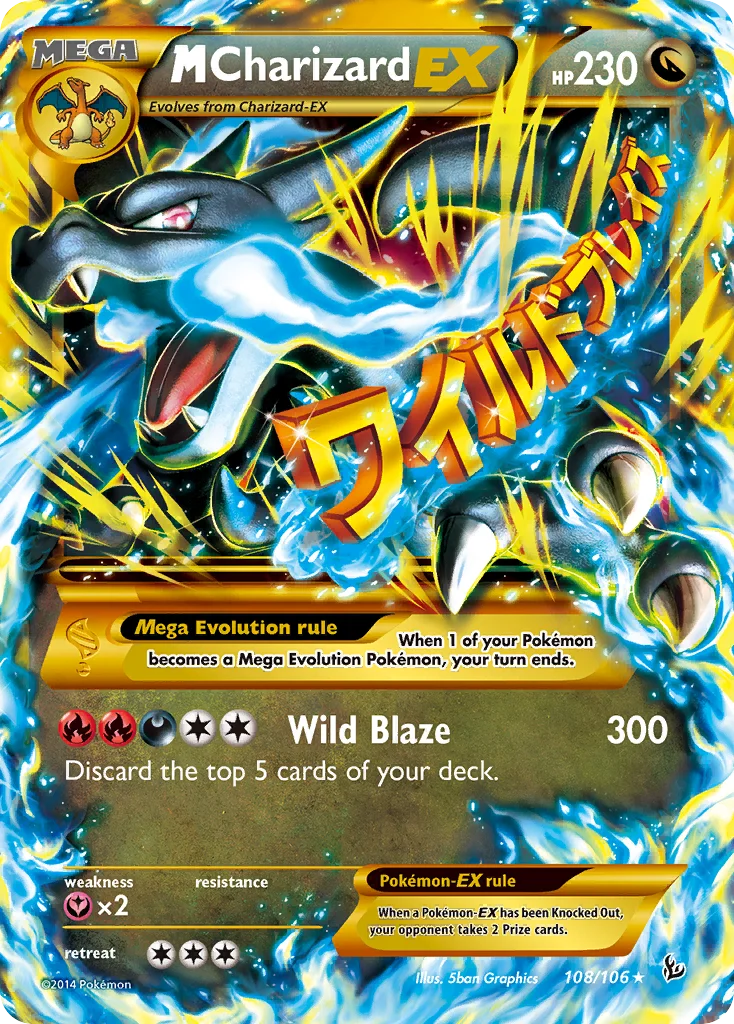 M Charizard-EX · Flashfire