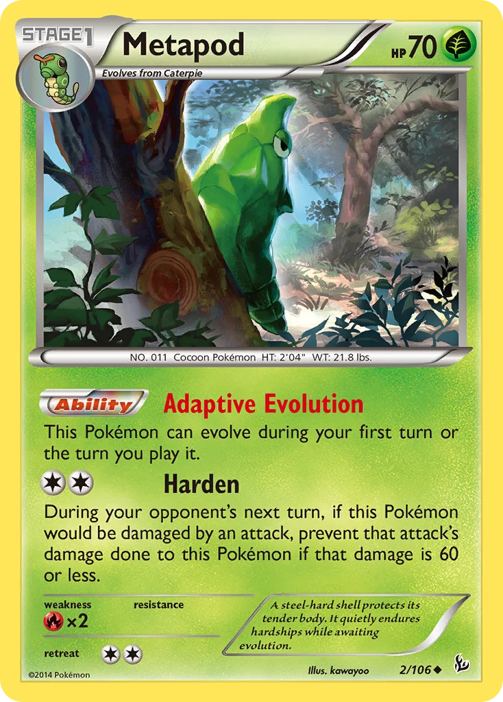Metapod · Flashfire