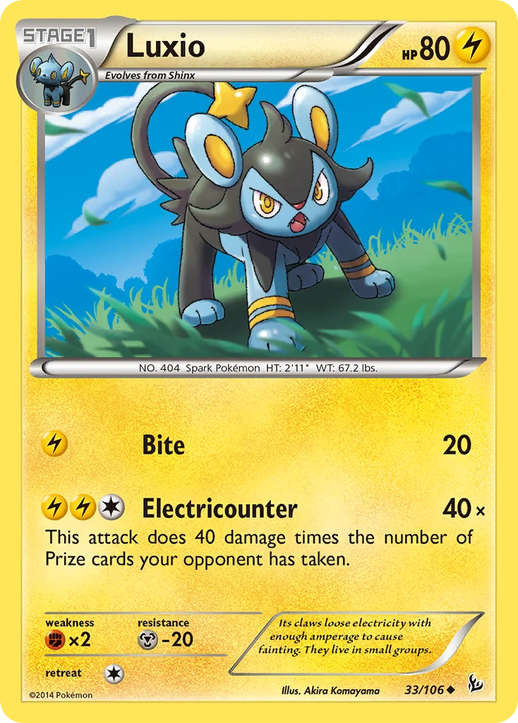 Luxio · Flashfire