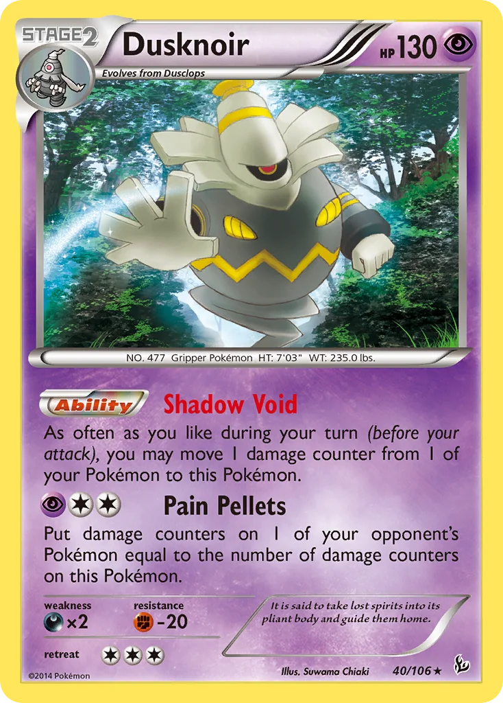 Dusknoir · Flashfire