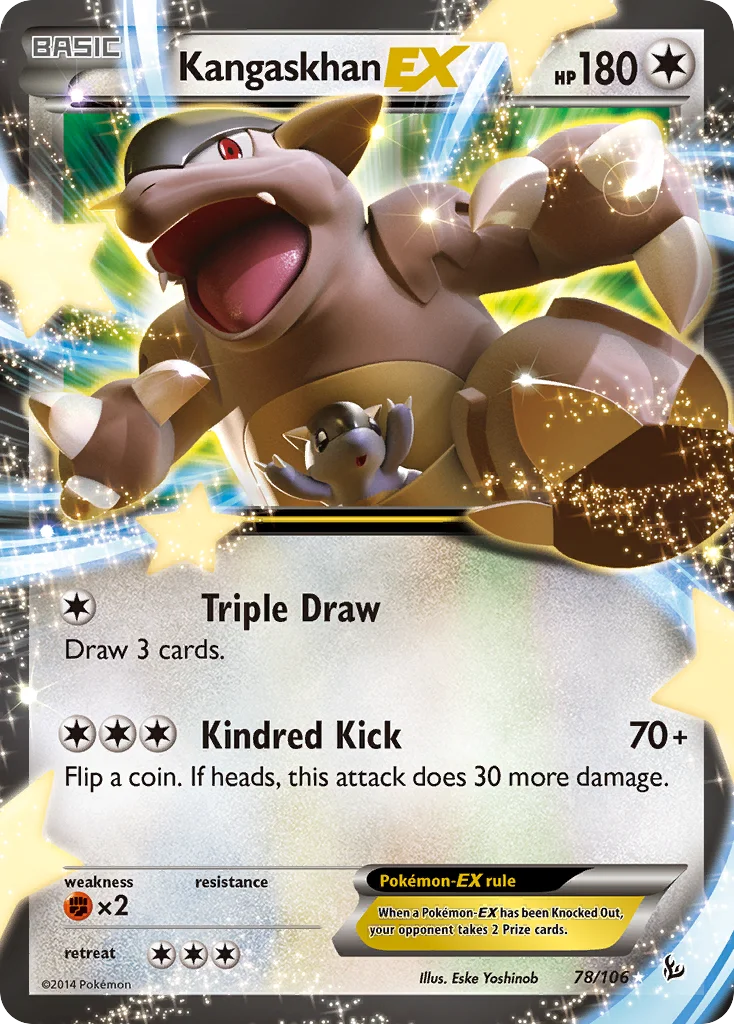 Kangaskhan-EX · Flashfire