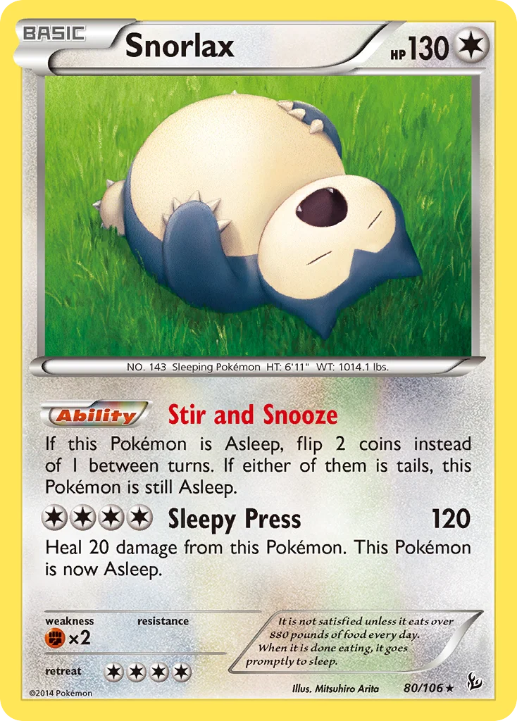 Snorlax · Flashfire