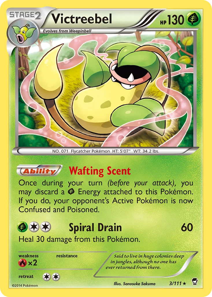 Victreebel · Furious Fists