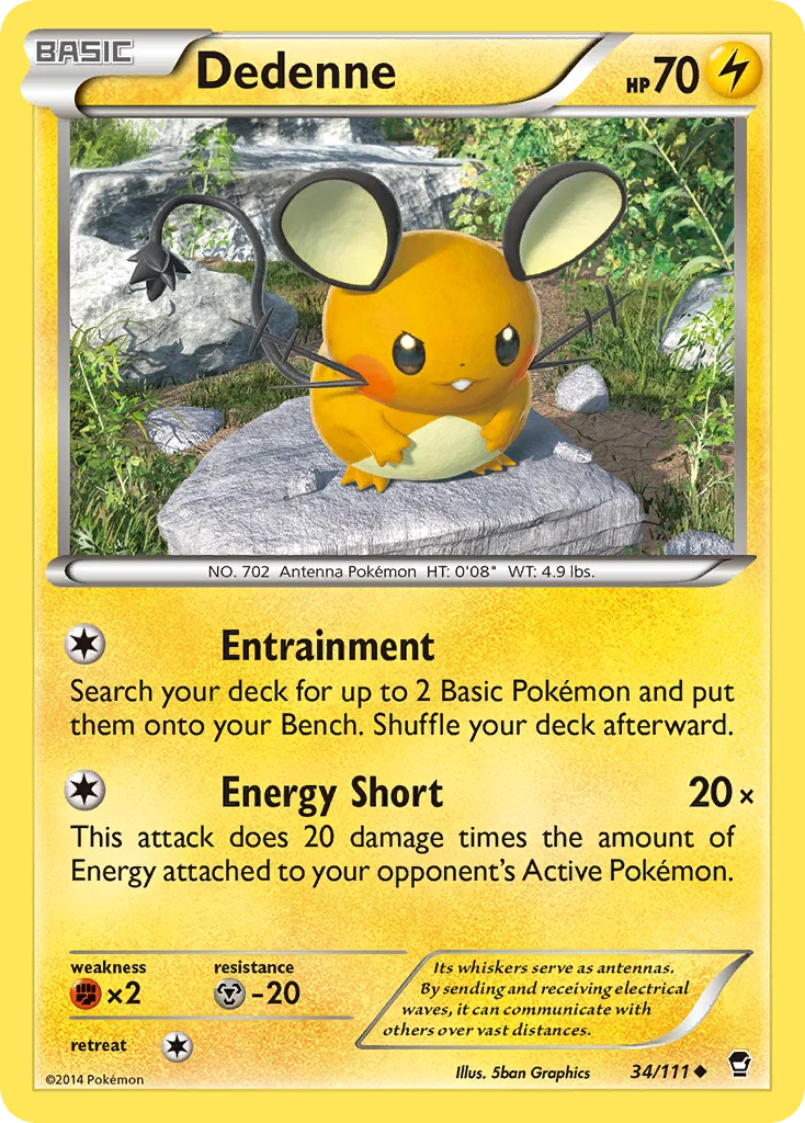 Dedenne · Furious Fists