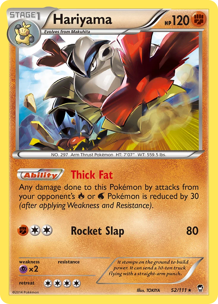 Hariyama · Furious Fists