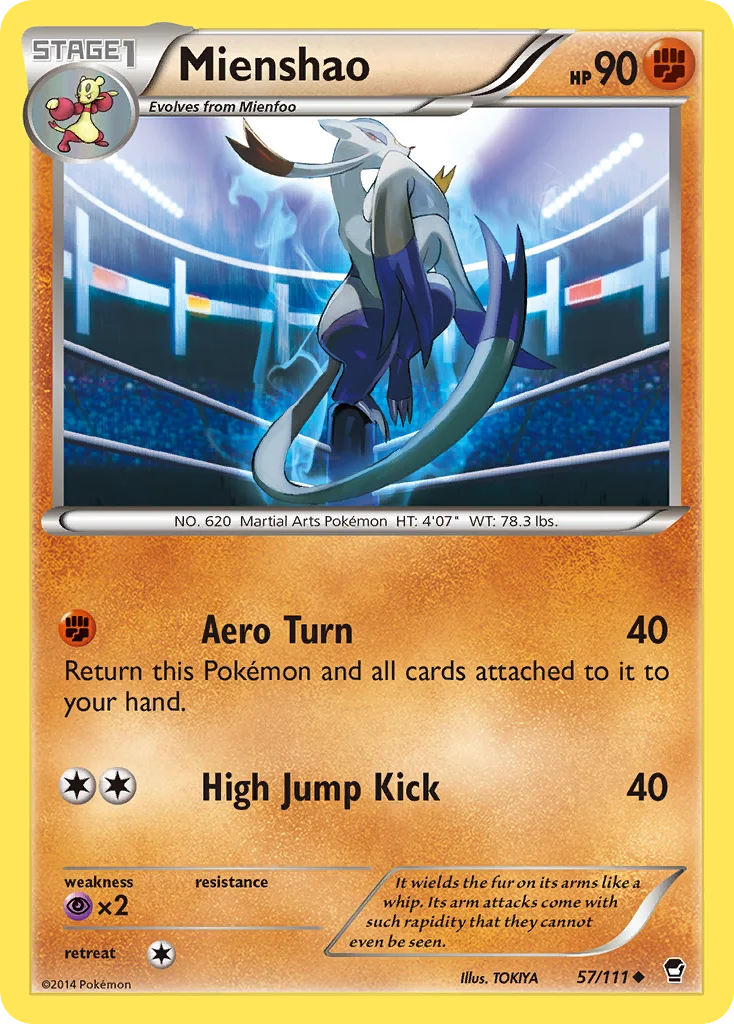 Mienshao · Furious Fists