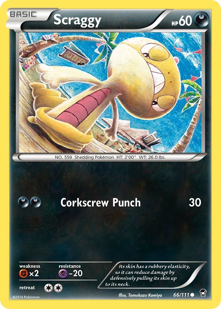 Scraggy · Furious Fists