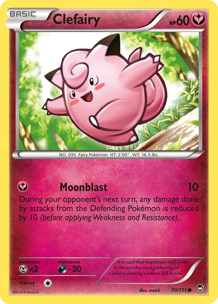 Clefairy · Furious Fists