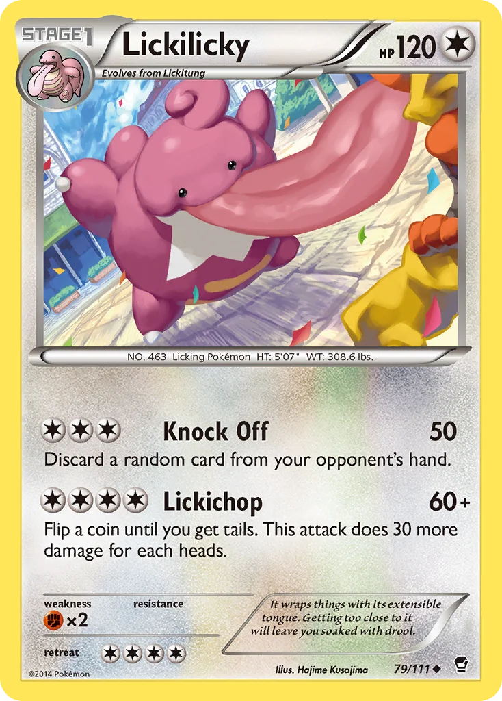 Lickilicky · Furious Fists