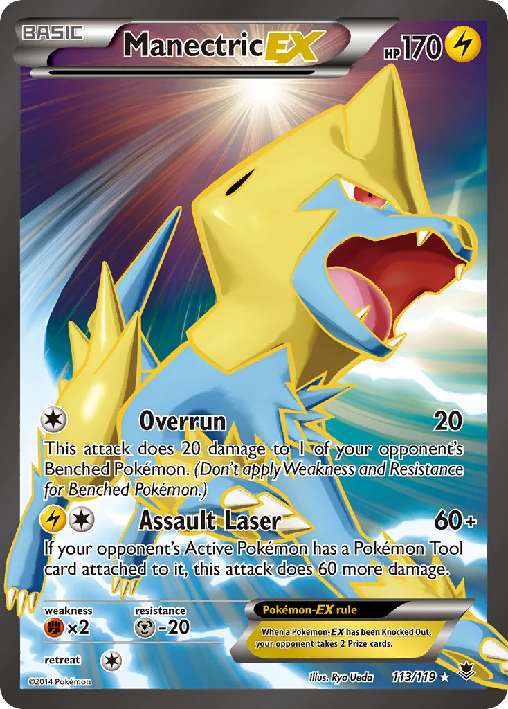Manectric-EX · Phantom Forces