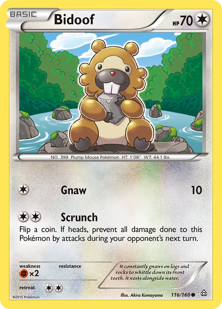 Bidoof · Primal Clash