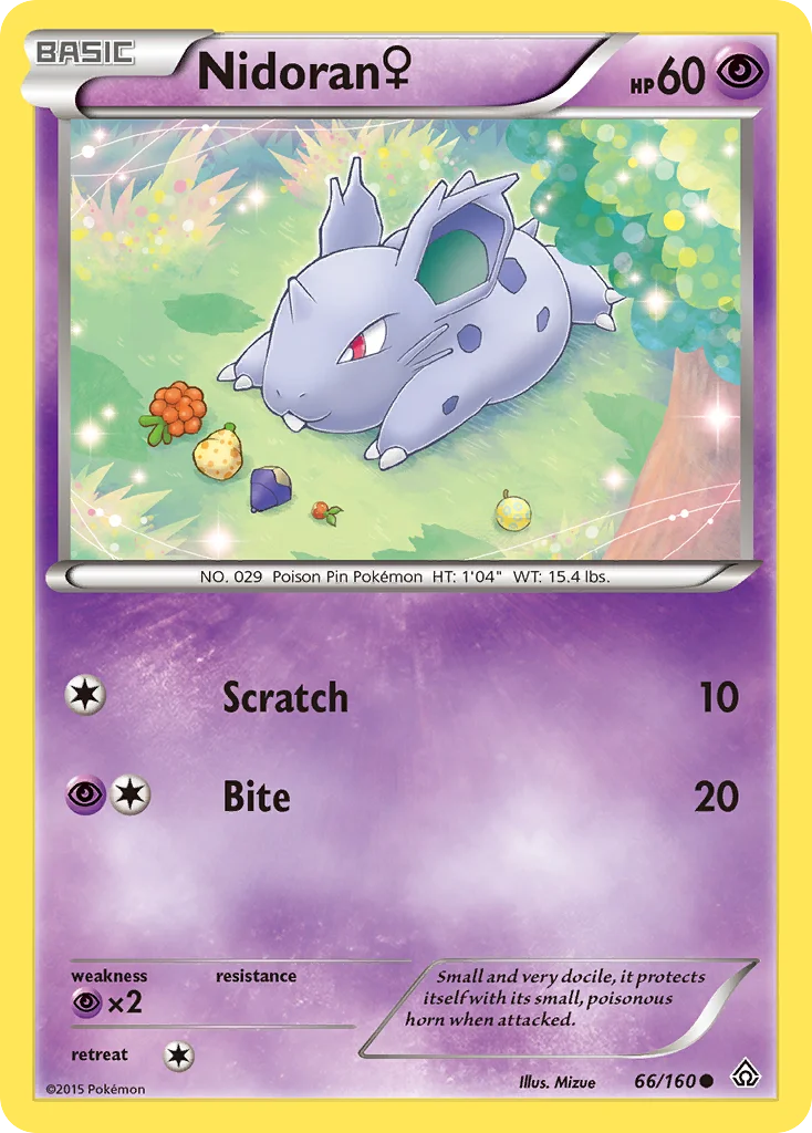 Nidoran ♀ · Primal Clash