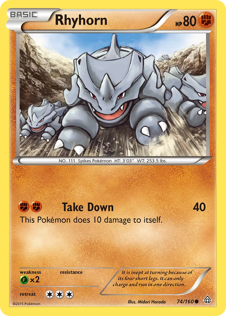 Rhyhorn · Primal Clash