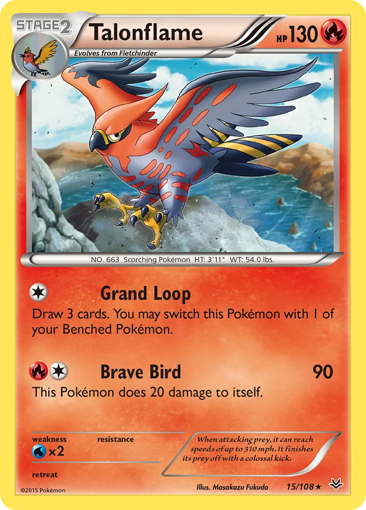 Talonflame · Roaring Skies