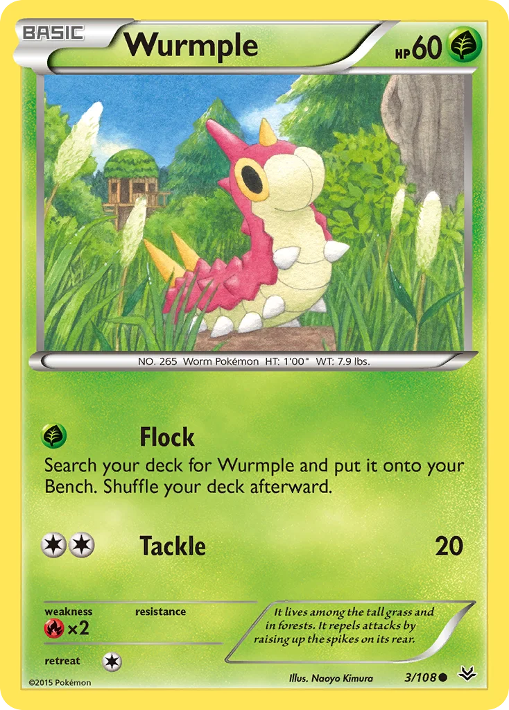 Wurmple · Roaring Skies