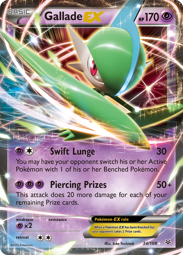 Gallade-EX · Roaring Skies