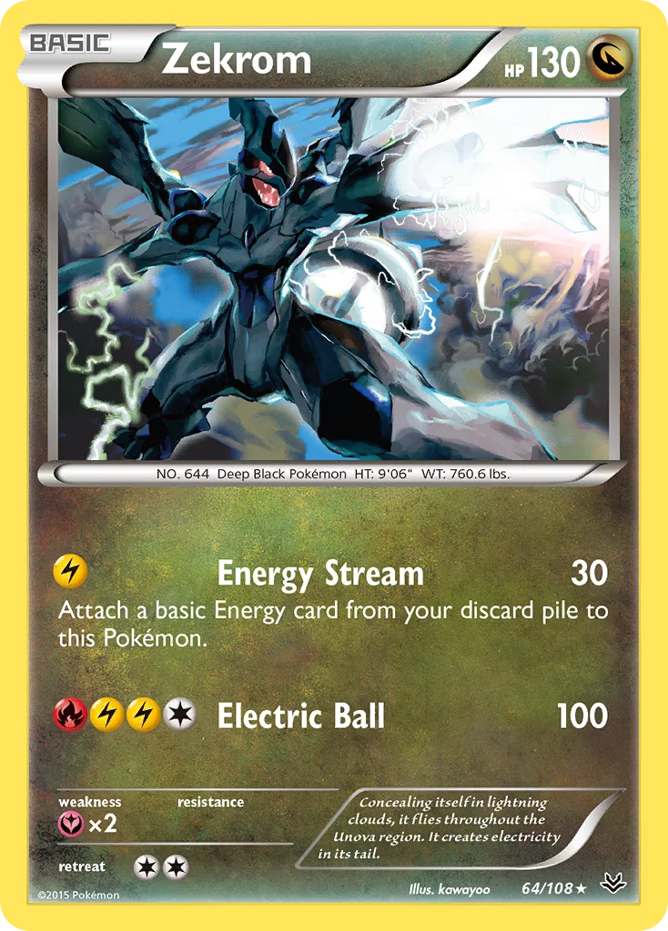 Zekrom · Roaring Skies