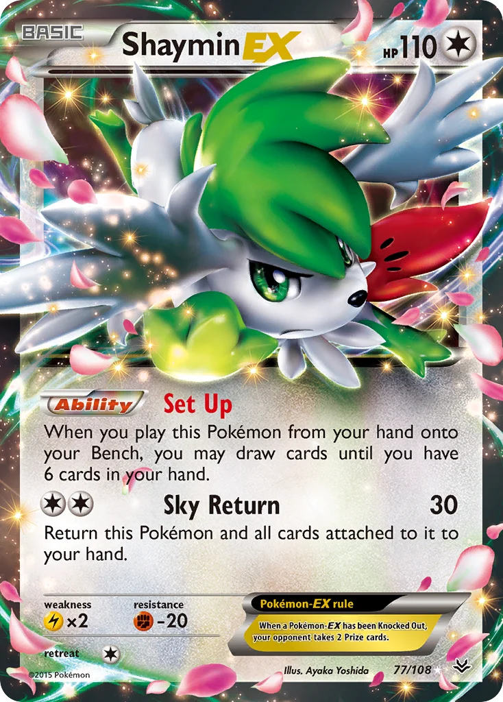 Shaymin-EX · Roaring Skies
