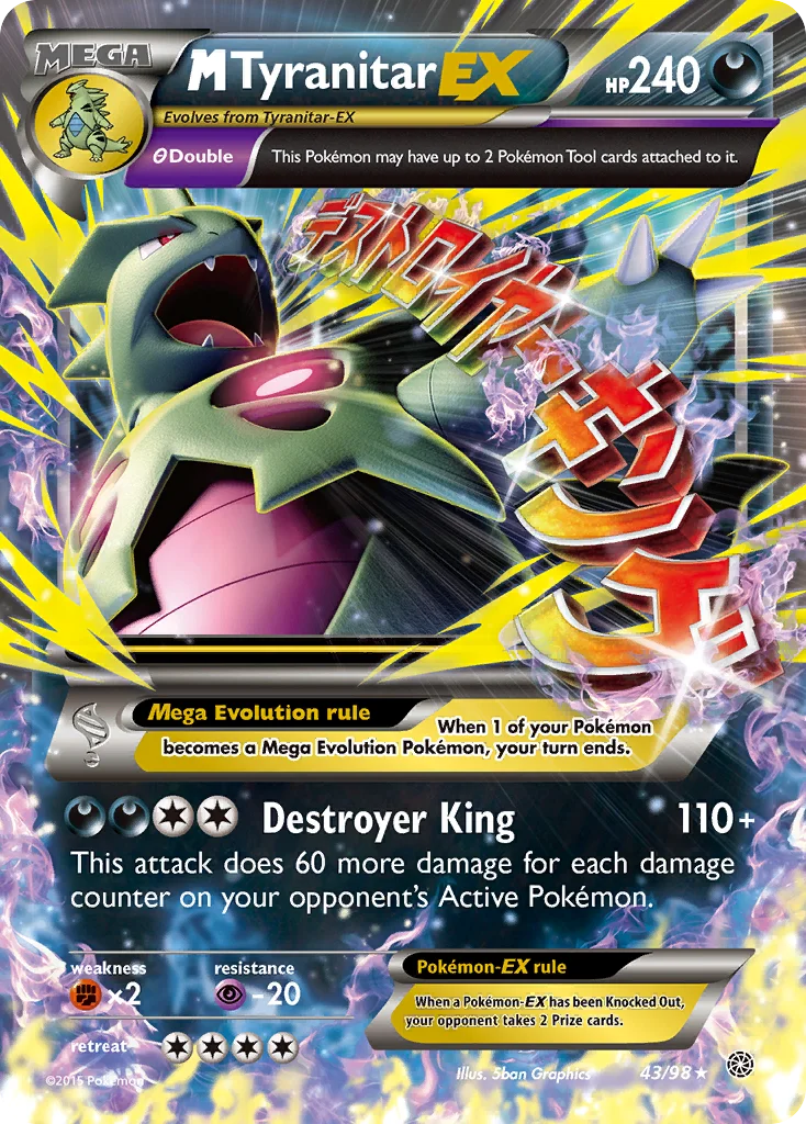M Tyranitar-EX · Ancient Origins
